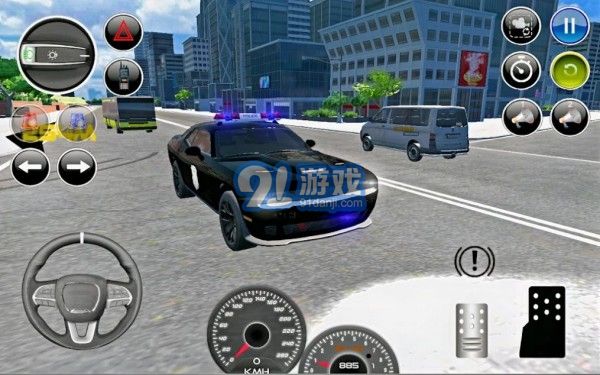 真正的道奇肌肉警車駕駛3