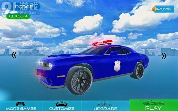 真正的道奇肌肉警車駕駛4