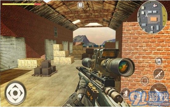 3D槍支射擊3