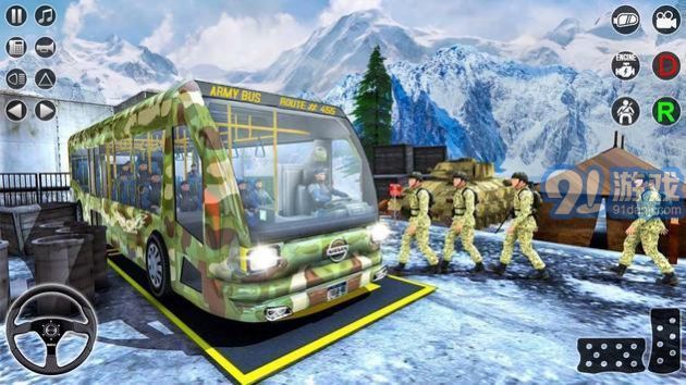 陸軍巴士運(yùn)輸車2021v1.11免費(fèi)版1