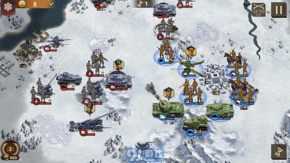 鋼鐵命令將軍的榮耀3無限金幣勛章 v1.0.23