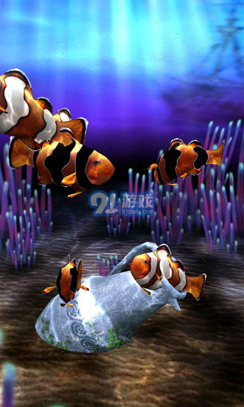 3d水族館動態(tài)壁紙5