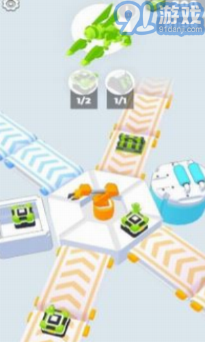 點擊工廠機械臂3D3