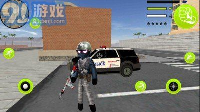 陸軍火柴人繩索英雄最新版3