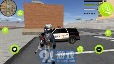 陸軍火柴人繩索英雄無敵版3