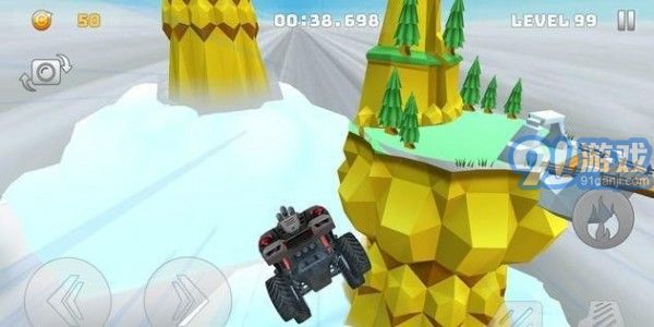 爬山汽車特技極限1
