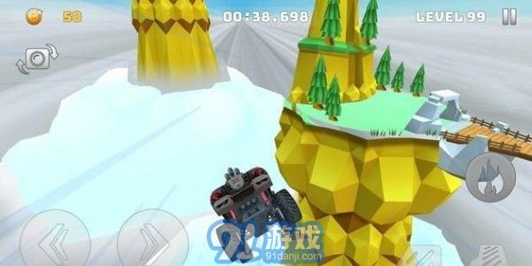爬山汽車特技極限4