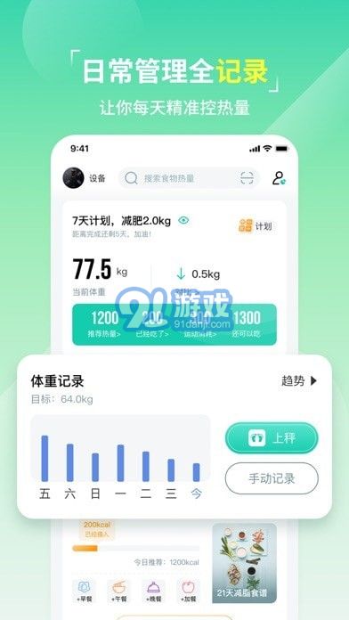 熱量減肥法蘋果版2