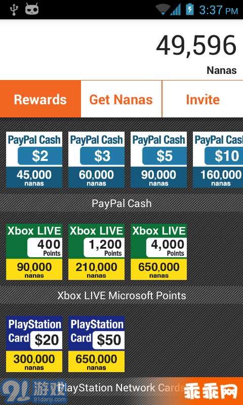 AppNana - Free Gift Cards7