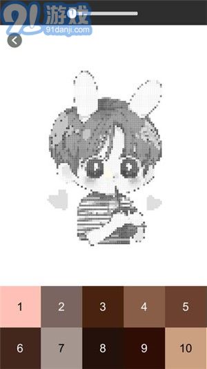 BTS像素涂色3