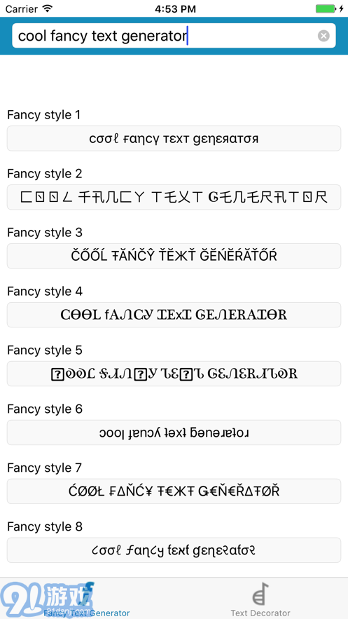 Cool Fonts(炫酷字體)1