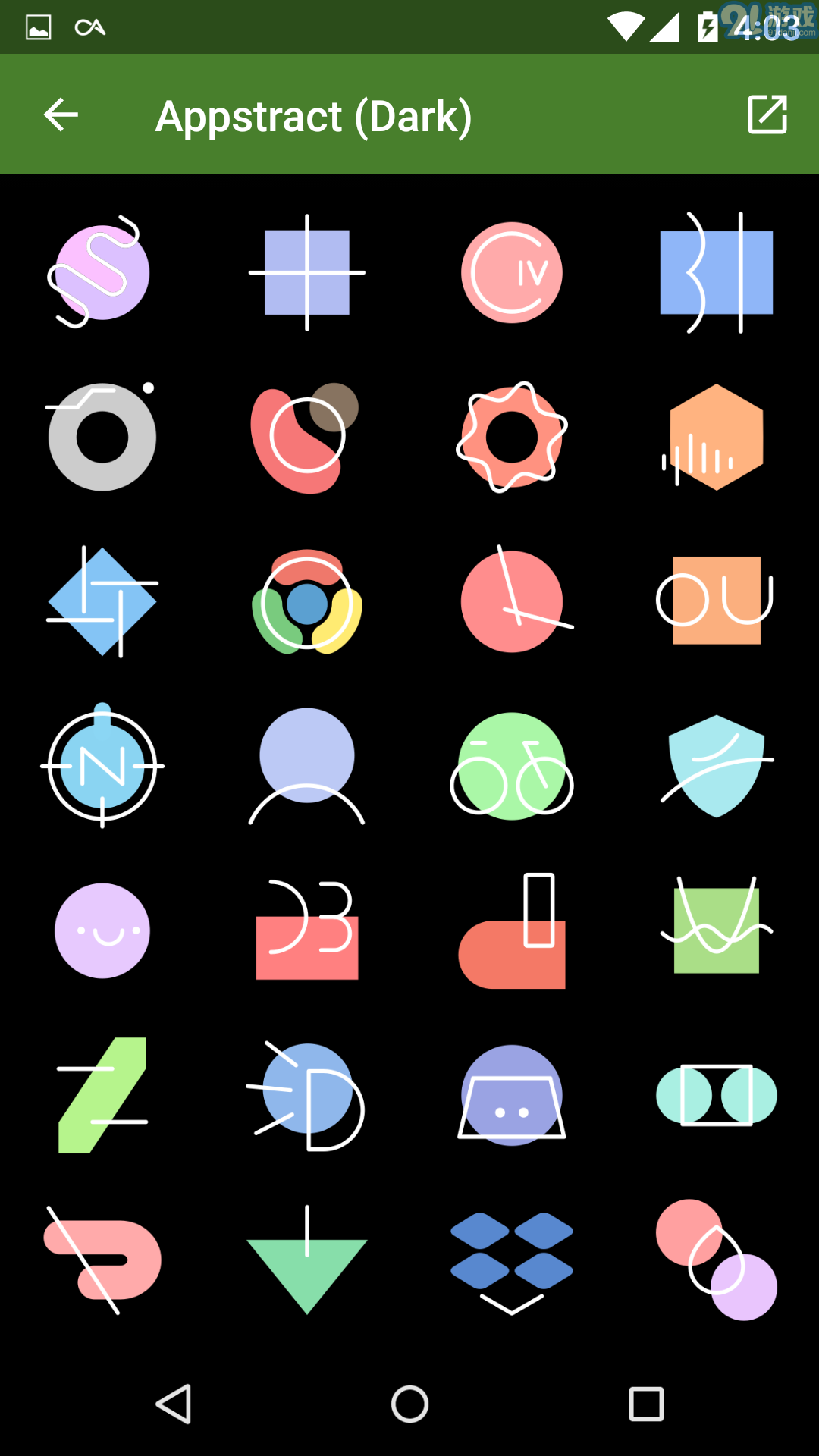 Appstract黑色圖標(biāo)包2