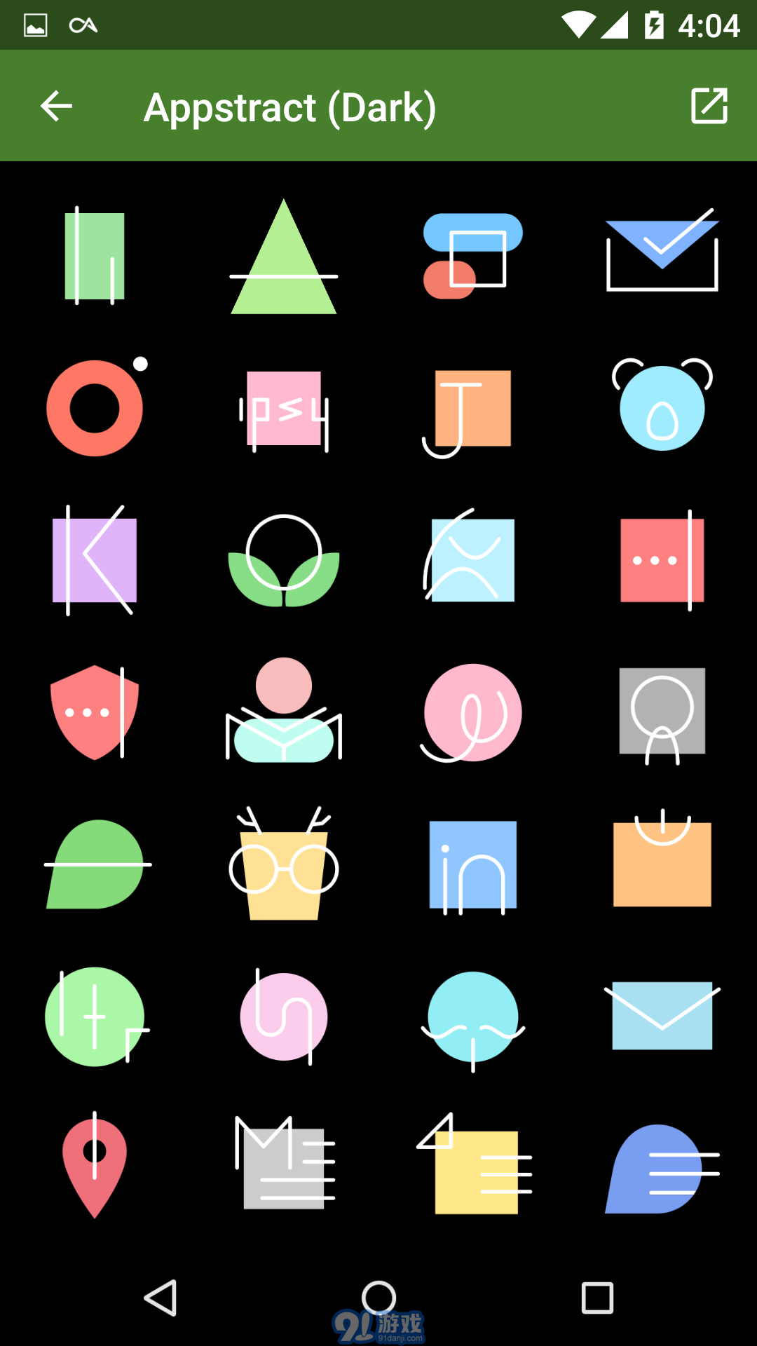 Appstract黑色圖標(biāo)包5