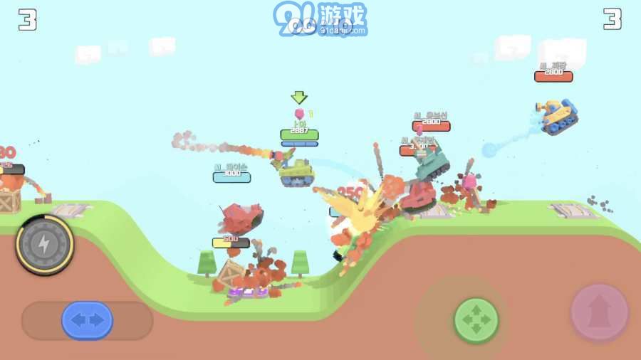 爆炸坦克大對(duì)決1