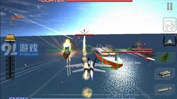 F18戰(zhàn)斗機(jī)空襲1