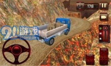 3D泥路貨車游戲1