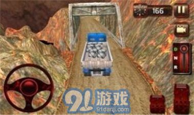 3D泥路貨車游戲2