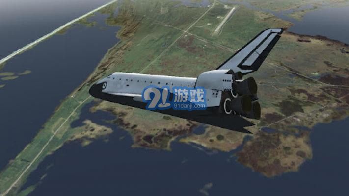 航天飛機(jī)降落1
