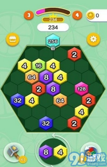 2048六角碰碰碰2