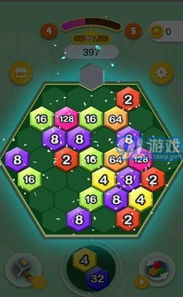 2048六角碰碰碰3