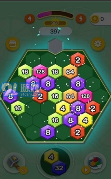 2048六角碰碰碰3