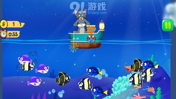 貓和老鼠釣魚1