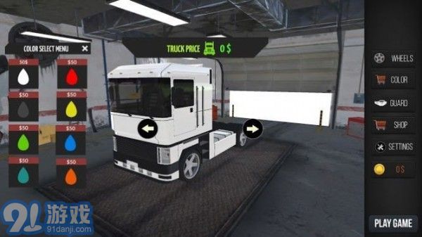 卡車運(yùn)輸重載模擬1
