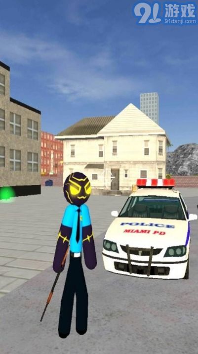 火柴人繩索英雄黑豹警官3