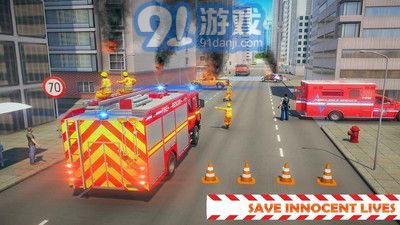 印尼消防車模擬器4