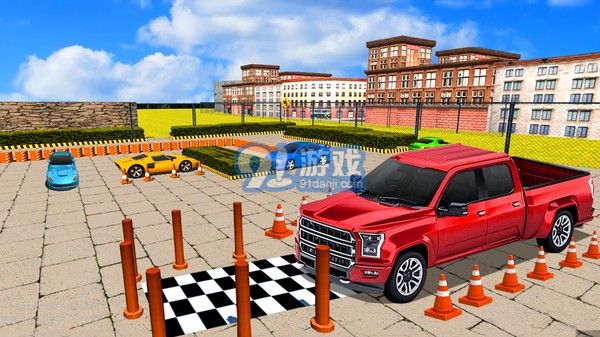 大型吉普停車場1