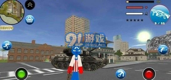 火柴人隊(duì)長(zhǎng)繩索英雄3