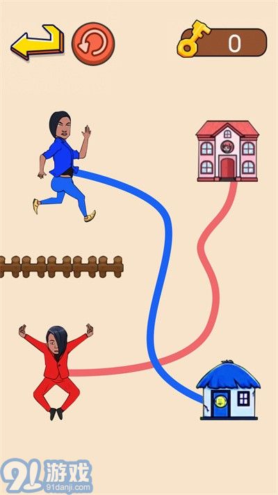 火柴人畫線跑酷App1