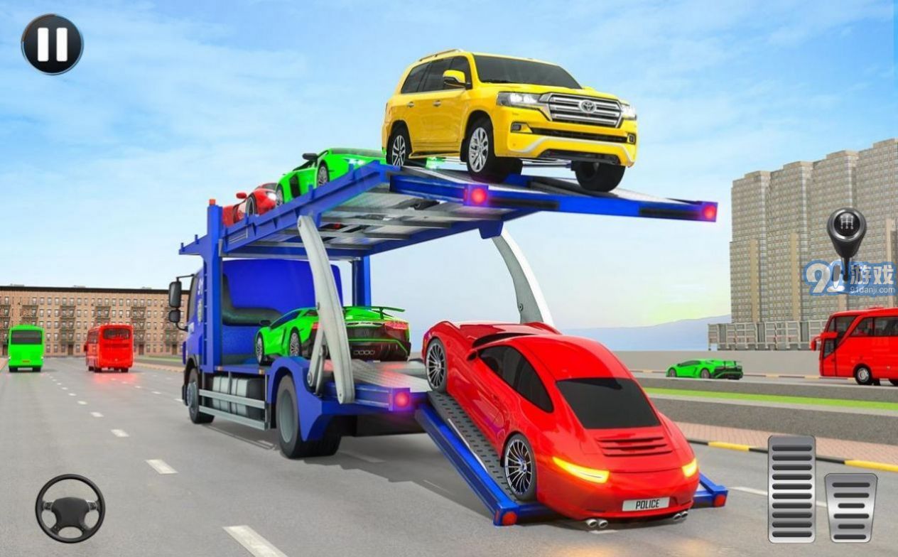 大型車輛運(yùn)輸卡車1