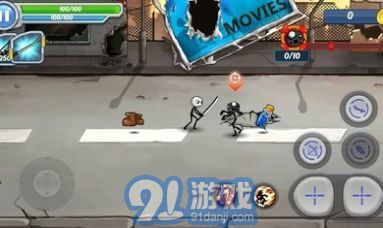 火柴人戰(zhàn)士僵尸殺手3