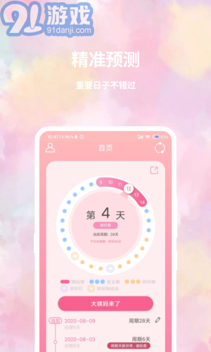 大姨媽日歷1