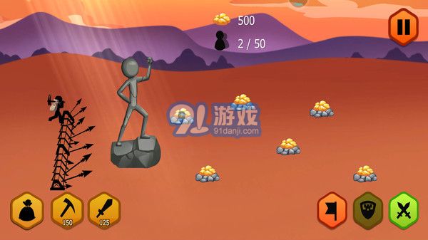 火柴人戰(zhàn)爭(zhēng)2無(wú)敵版1