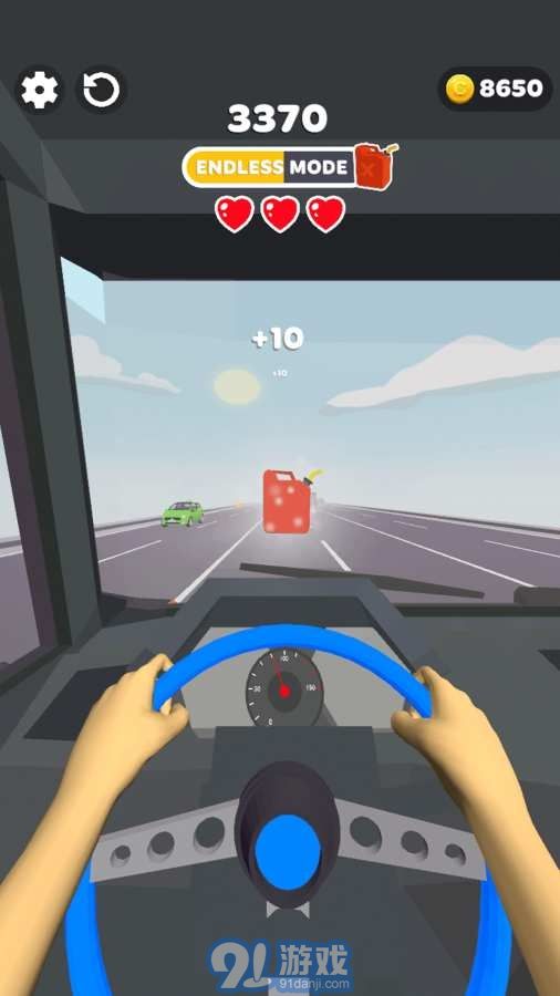 極速車手3D游戲1