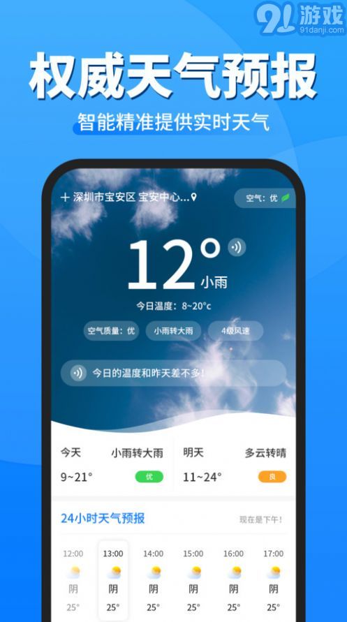 即準(zhǔn)天氣預(yù)報(bào)3