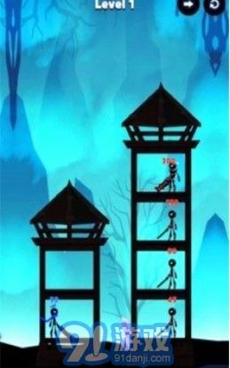 火柴人英雄登塔戰(zhàn)爭(zhēng)抖音1