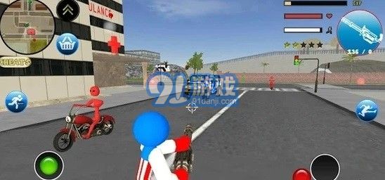 火柴人隊(duì)長(zhǎng)繩索英雄4