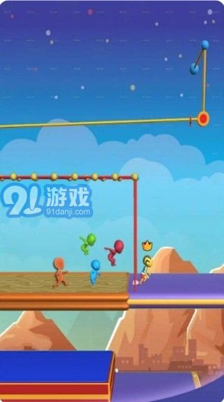 火柴人搭橋競技2