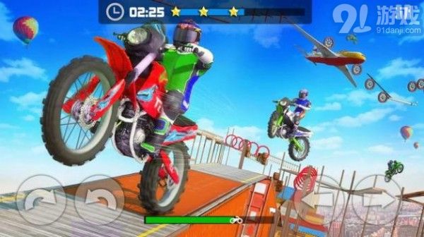 天空自行車特技大師1