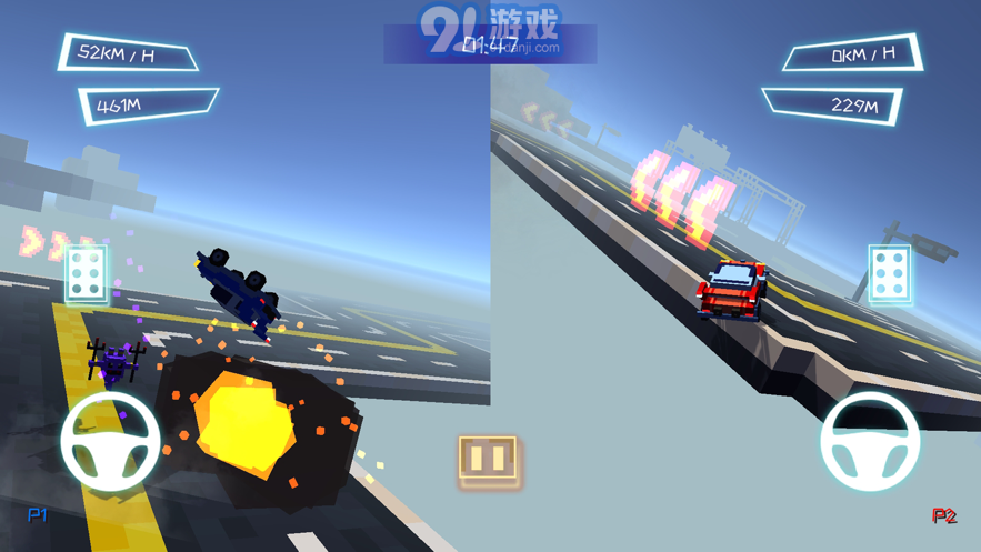 雙人賽車3D跑車版4