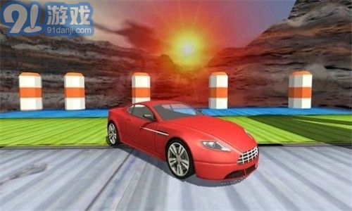 天空賽道終極汽車特技比賽3