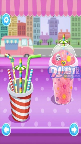 女生做飯做果汁3