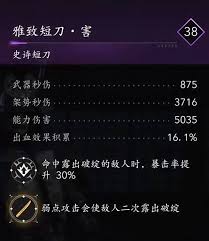 刺客信条影奈绪江无限技能暴击出血流怎么配装-刺客信条影奈绪江无限技能暴击出血流配装方法分享