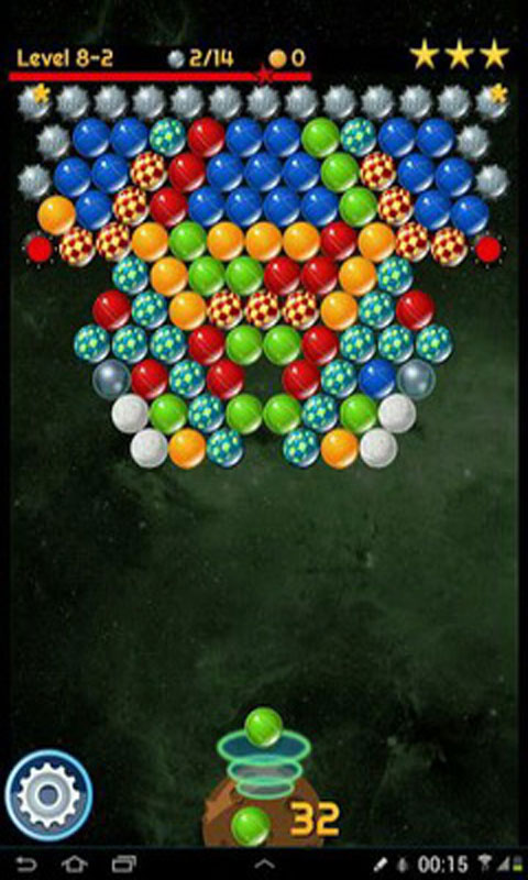 太空泡泡射擊1