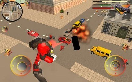 火柴人繩索英雄3：警察射擊1
