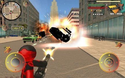 火柴人繩索英雄3：警察射擊2