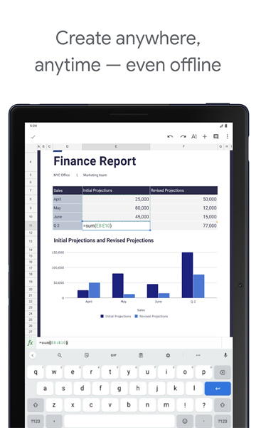 Google表格下載(Google Sheets)V1.6.352.11.31 最新安卓版2